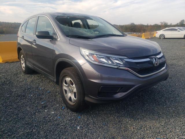 HONDA CR-V LX 2016 with VIN 2HKRM3H36GH559142 - Photo from auction