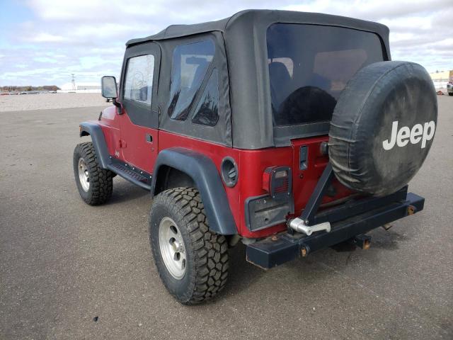 Photo 3 from auction – 1998 JEEP WRANGLER / with VIN 1J4FY29P5WP728602