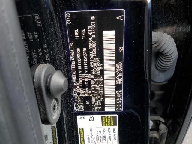 Photo 10 from auction – 2020 LEXUS RX 450H with VIN 2T2HGMDA4LC049684