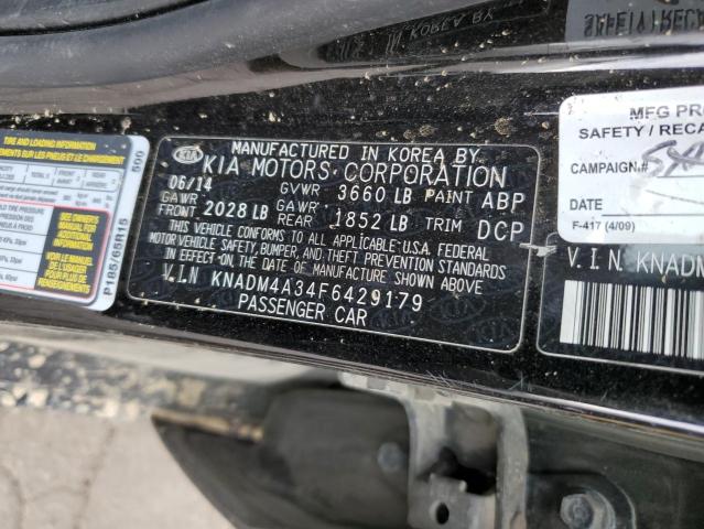 Photo 10 from auction – 2015 KIA RIO LX with VIN KNADM4A34F6429179