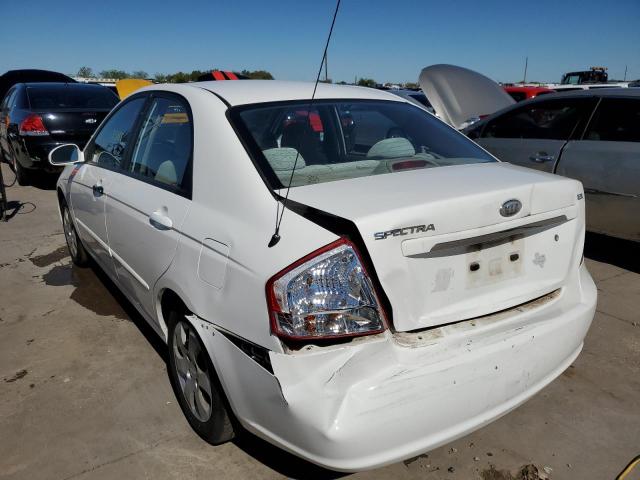 Photo 9 from auction – 2009 KIA SPECTRA EX with VIN KNAFE221395656803