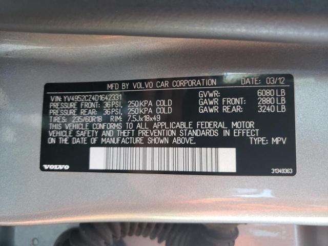 Photo 10 from auction – 2013 VOLVO XC90 3.2 with VIN YV4952CZ4D1642331
