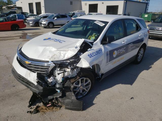 Photo 2 from auction – 2022 CHEVROLET EQUINOX LS with VIN 3GNAXHEV8NS243680
