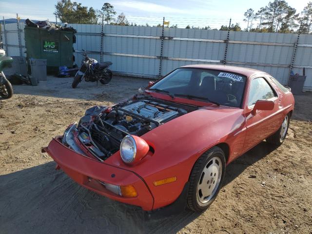 Photo 2 from auction – 1985 PORSCHE 928 S with VIN WP0JB0920FS861663