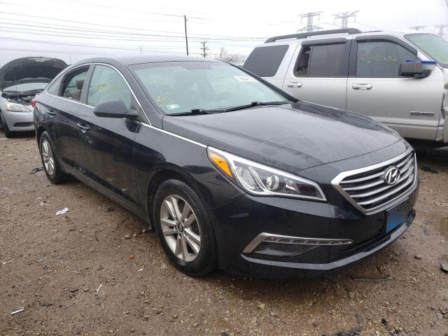 HYUNDAI SONATA SE 2015 with VIN 5NPE24AF9FH145477 - Photo from auction