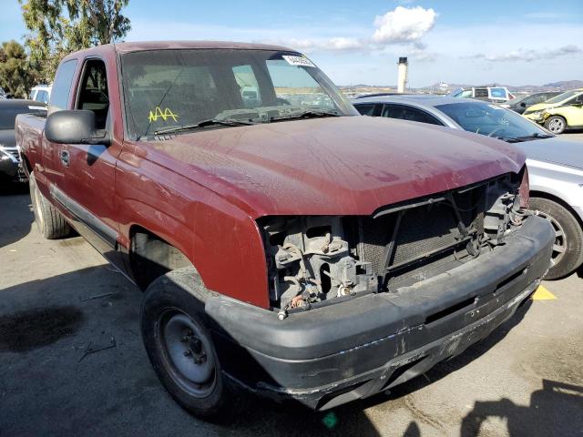 CHEVROLET SILVERADO 2003 with VIN 1GCEK19V73E276798 - Photo from auction
