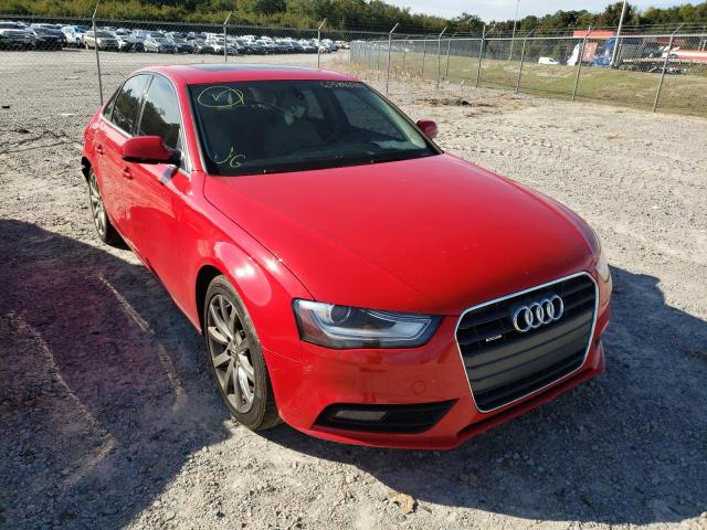 AUDI A4 PREMIUM 2013 with VIN WAUFFAFL3DN047660 - Photo from auction