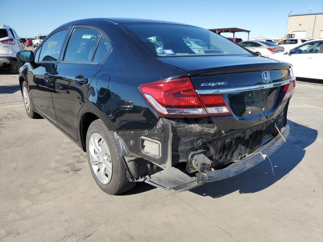 Photo 3 from auction – 2015 HONDA CIVIC LX with VIN 19XFB2F59FE027507