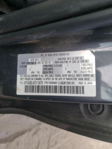 Photo 10 from auction – 2012 MAZDA 5 with VIN JM1CW2BL4C0112478