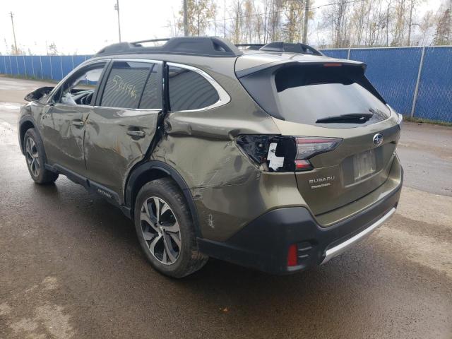 Photo 3 from auction – 2020 SUBARU OUTBACK LI with VIN 4S4BTDNC2L3162513