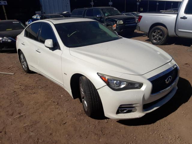INFINITI Q50 BASE 2016 with VIN JN1CV7AP4GM203725 - Photo from auction