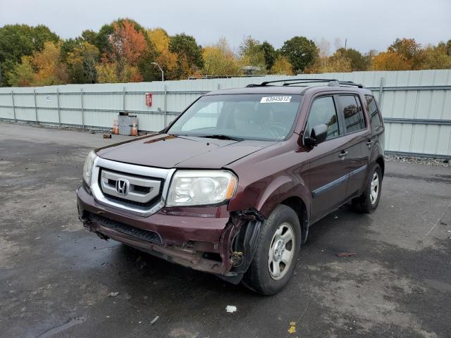 Photo 2 from auction – 2011 HONDA PILOT LX with VIN 5FNYF4H27BB041387