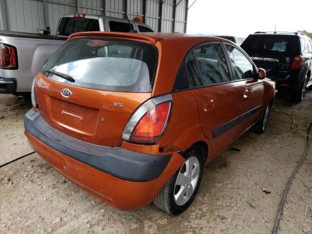 Photo 4 from auction – 2009 KIA RIO 5 SX with VIN KNADE243696465960