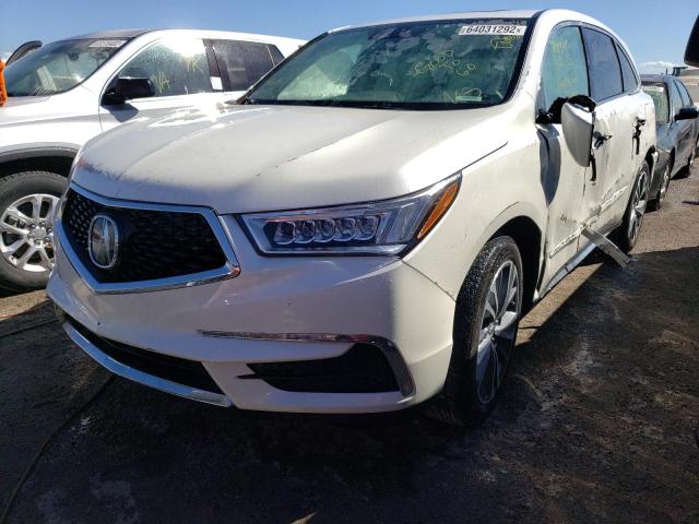 Photo 2 from auction – 2017 ACURA MDX TECHNO with VIN 5FRYD4H58HB022855
