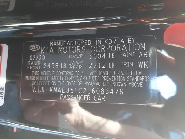 Photo 10 from auction – 2020 KIA STINGER GT with VIN KNAE35LC2L6083476