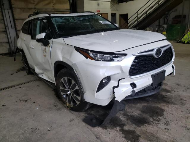 Photo 1 from auction – 2020 TOYOTA HIGHLANDER with VIN 5TDGZRBH1LS040035