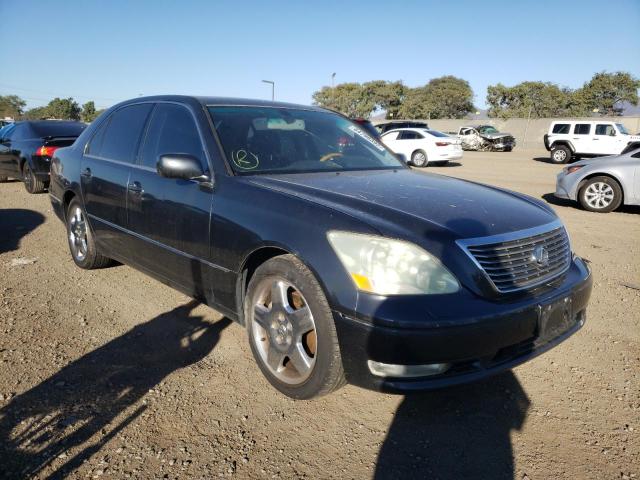 LEXUS LS 430 2005 with VIN JTHBN36F355024437 - Photo from auction