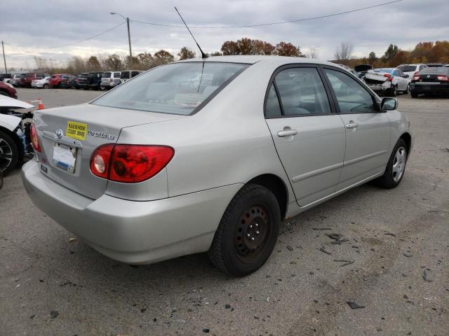 Photo 4 from auction – 2004 TOYOTA COROLLA CE with VIN 2T1BR38E54C238924