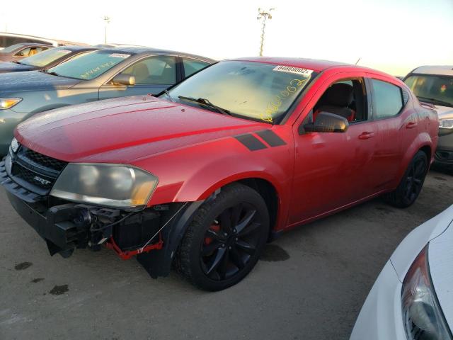 Photo 2 from auction – 2014 DODGE AVENGER SE with VIN 1C3CDZAG0EN138699