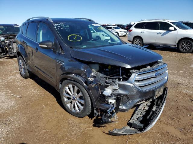 Photo 1 from auction – 2017 FORD ESCAPE TIT with VIN 1FMCU0J92HUE13861
