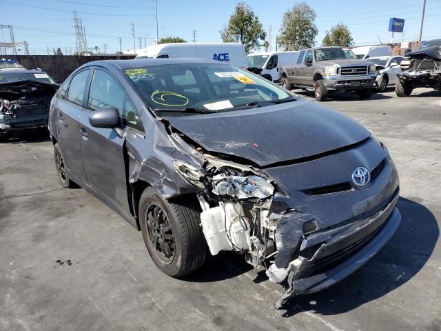 TOYOTA PRIUS 2013 with VIN JTDKN3DU4D1627714 - Photo from auction