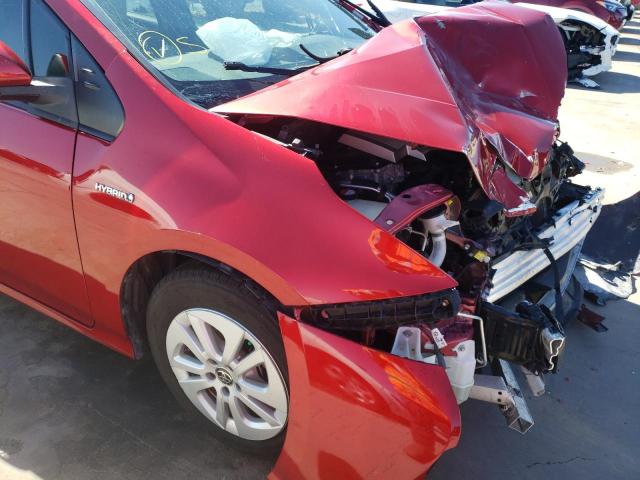 Photo 9 from auction – 2016 TOYOTA PRIUS with VIN JTDKBRFU3G3506738