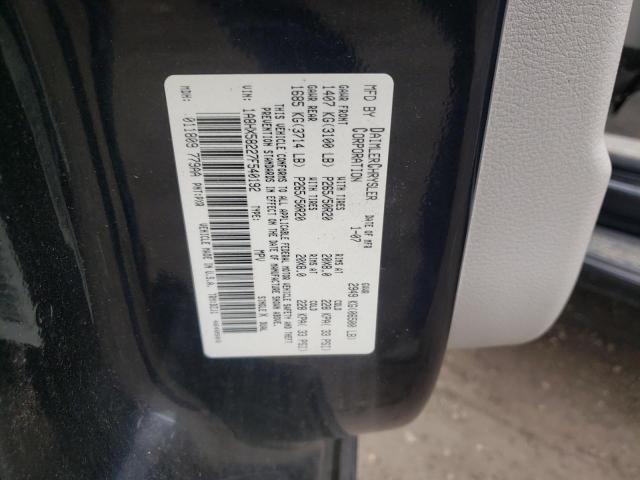 Photo 10 from auction – 2007 CHRYSLER ASPEN LIMI with VIN 1A8HX58227F540192