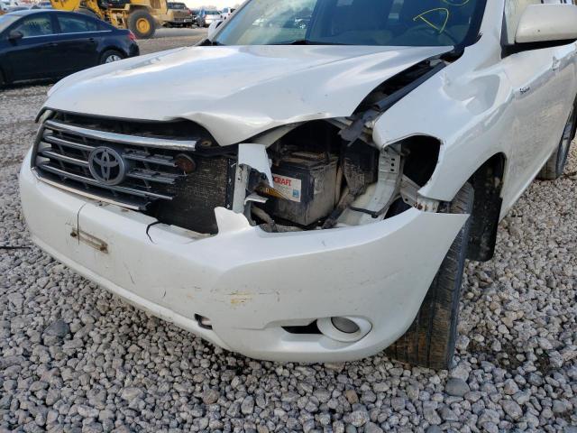 Photo 9 from auction – 2009 TOYOTA HIGHLANDER with VIN JTEES43A692135962