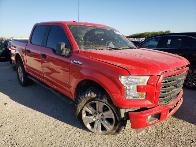 FORD F150 SUPER 2017 with VIN 1FTEW1CP0HKD16727 - Photo from auction