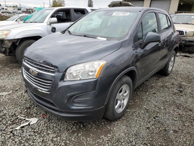 Photo 2 from auction – 2016 CHEVROLET TRAX LS with VIN 3GNCJNSB7GL232024