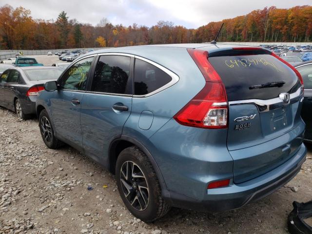 Photo 3 from auction – 2016 HONDA CR-V SE with VIN 2HKRM4H41GH691336