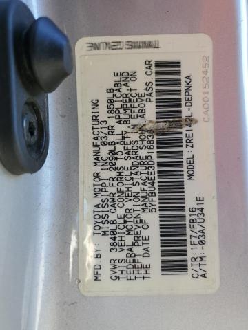 Photo 10 from auction – 2013 TOYOTA COROLLA BA with VIN 5YFBU4EE3DP168381