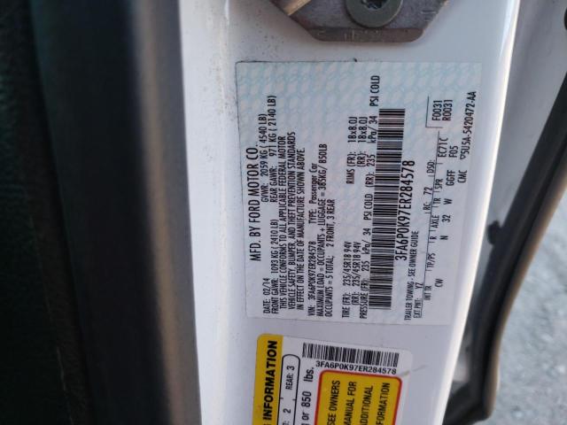 Photo 10 from auction – 2014 FORD FUSION TIT with VIN 3FA6P0K97ER284578