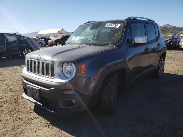 Photo 2 from auction – 2017 JEEP RENEGADE L with VIN ZACCJADB3HPE48847