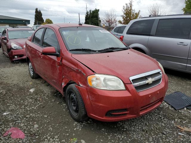 Photo 1 from auction – 2009 CHEVROLET AVEO LS with VIN KL1TD56E49B659824