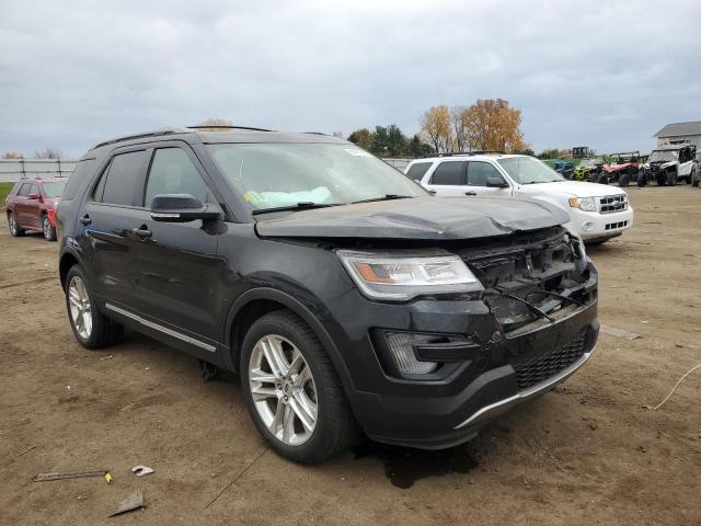 FORD EXPLORER X 2017 with VIN 1FM5K8D81HGE35686 - Photo from auction