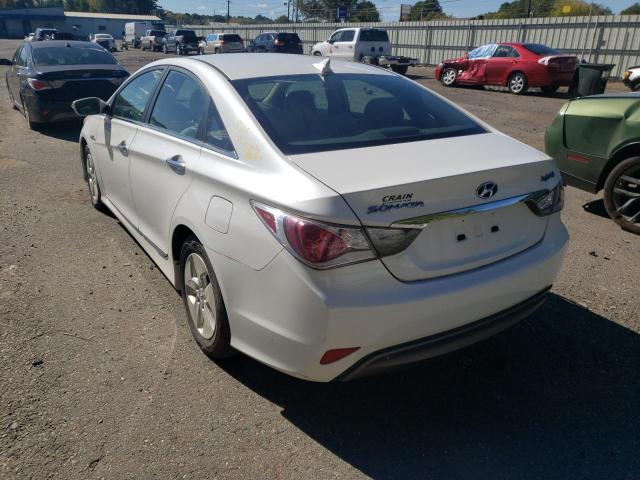Photo 3 from auction – 2011 HYUNDAI SONATA HYB with VIN KMHEC4A40BA008680