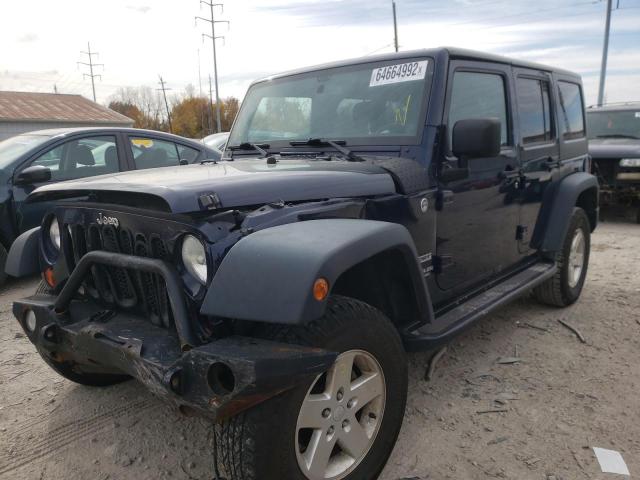 Photo 2 from auction – 2013 JEEP WRANGLER U with VIN 1C4BJWDG9DL605509