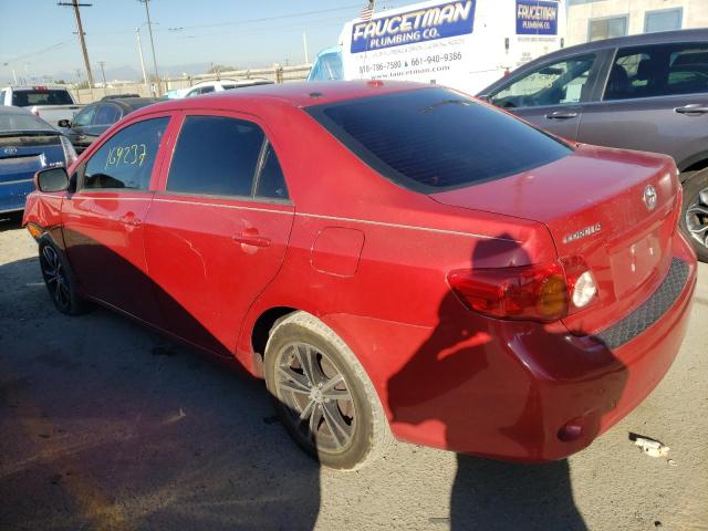Photo 2 from auction – 2010 TOYOTA COROLLA BA with VIN 2T1BU4EE3AC225299