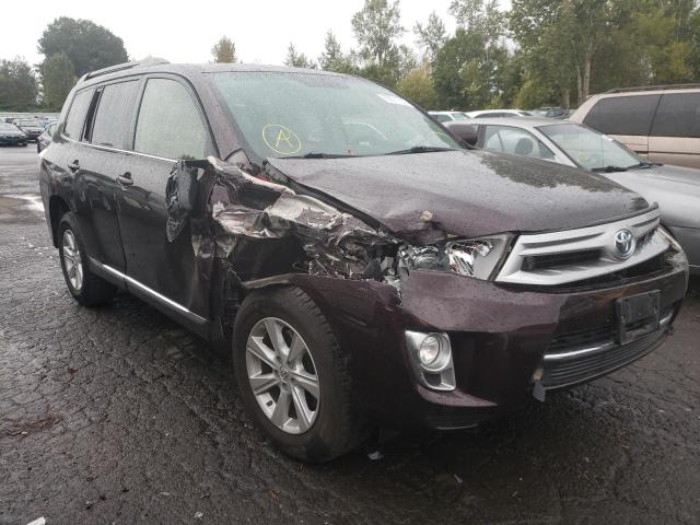 TOYOTA HIGHLANDER 2013 with VIN JTEBC3EH5D2015681 - Photo from auction