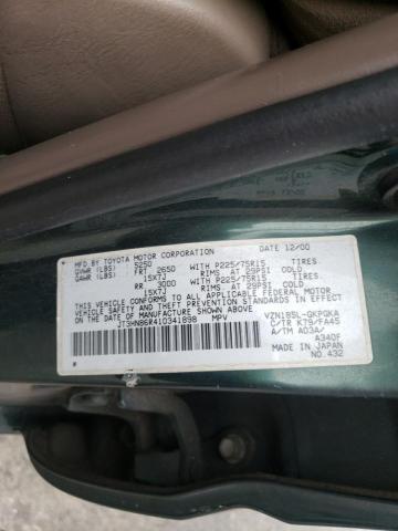 Photo 10 from auction – 2001 TOYOTA 4RUNNER SR with VIN JT3HN86R410341898