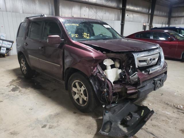 HONDA PILOT TOUR 2010 with VIN 5FNYF3H86AB010645 - Photo from auction