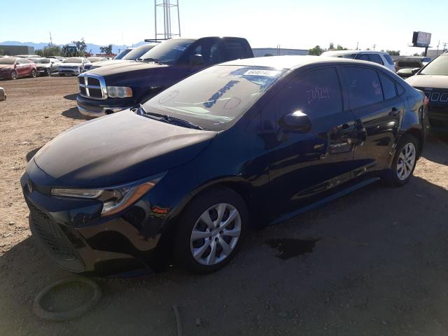 Photo 2 from auction – 2021 TOYOTA COROLLA LE with VIN JTDEPMAE1MJ127097