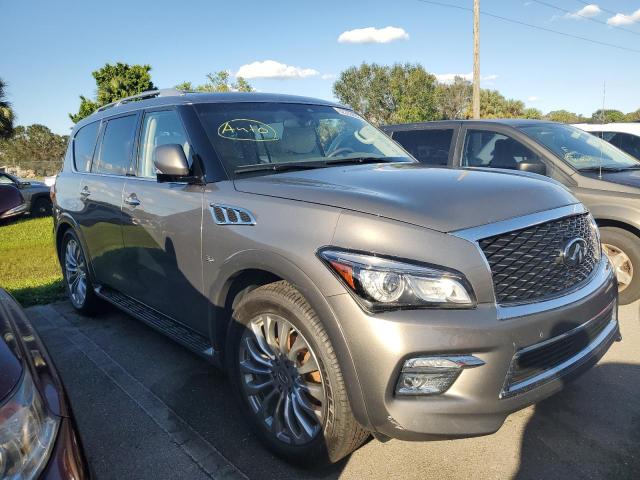INFINITI QX80 BASE 2017 with VIN JN8AZ2NE6H9155190 - Photo from auction