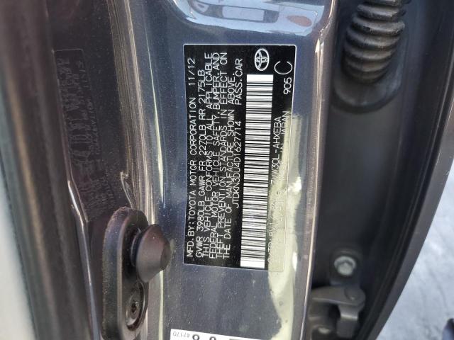 Photo 10 from auction – 2013 TOYOTA PRIUS with VIN JTDKN3DU4D1627714