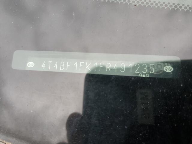 Photo 10 from auction – 2015 TOYOTA CAMRY LE with VIN 4T4BF1FK1FR491235