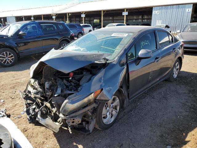 Photo 2 from auction – 2012 HONDA CIVIC LX with VIN 2HGFB2F52CH304242