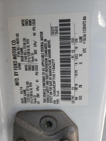 Photo 10 from auction – 2014 FORD TRANSIT CO with VIN NM0AE8F70E1154277