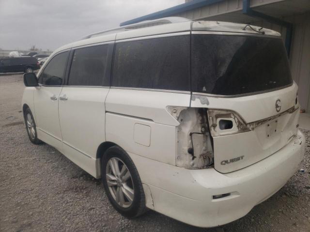 Photo 3 from auction – 2013 NISSAN QUEST S with VIN JN8AE2KPXD9070980