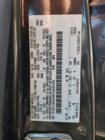 Photo 10 from auction – 2015 FORD ESCAPE SE with VIN 1FMCU9GX4FUA55153